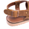 real leather sandals MH01 litght brown Mehai