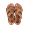 real leather sandals MH01 brown Mehai