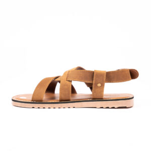 real leather sandals MH01 litght brown Mehai