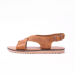 Sandals Leather MH05 Light Brown