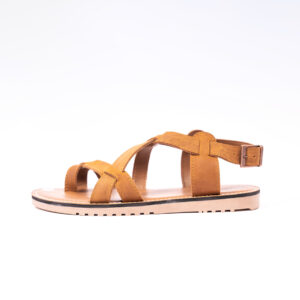 Sandals Real Leather Mehai MH03 light brown