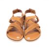 real leather sandals MH01 litght brown Mehai