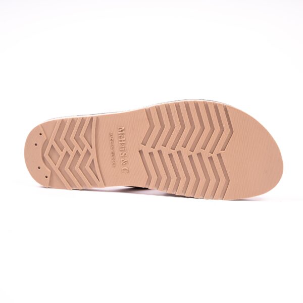 Slipper Real Leather Mehai MH02 Ligth Brown