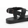 real leather sandals MH01 BLACK Mehai