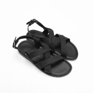 real leather sandals MH01 BLACK Mehai