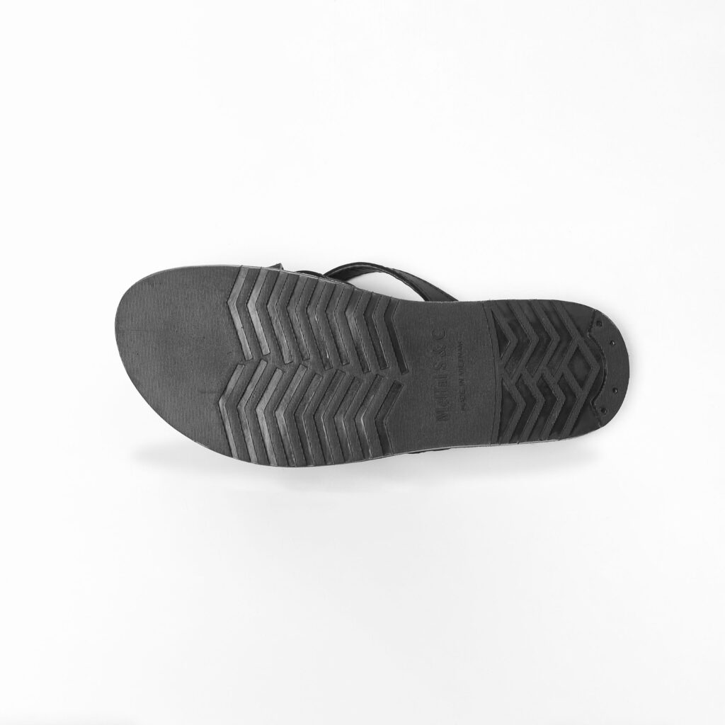 Slipper Real Leather Mehai MH02 black